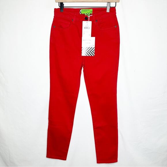 SANDRINE ROSE x Free People High Waisted Skinny Jeans NWT in Size 27 - Picture 1 of 5
